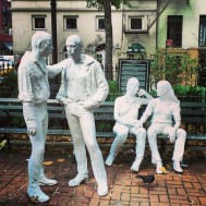 Gay Liberation Monument in Christopher Park (West Village)